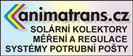 Solární kolektory, potrubní pošta - animatrans
